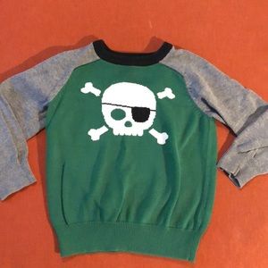 Baby Gap 2 Skull Sweater